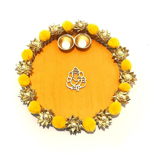 Pompom Pooja Thali