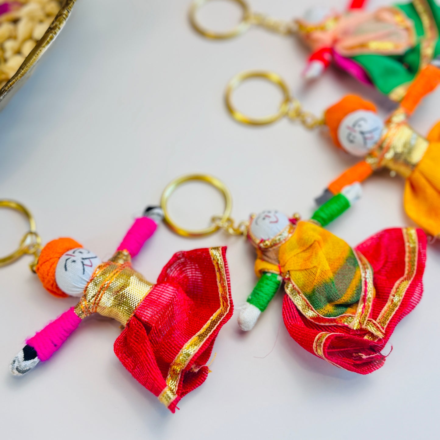 Rajasthani Puppet Keychain