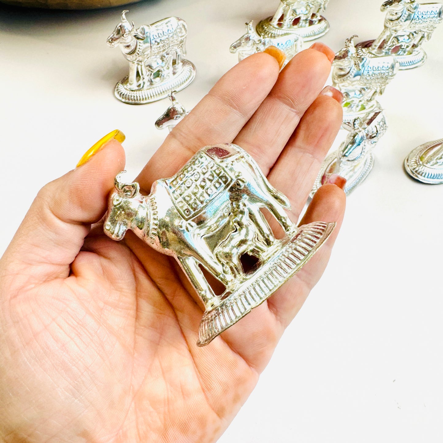 German Silver Kamdhenu 3"