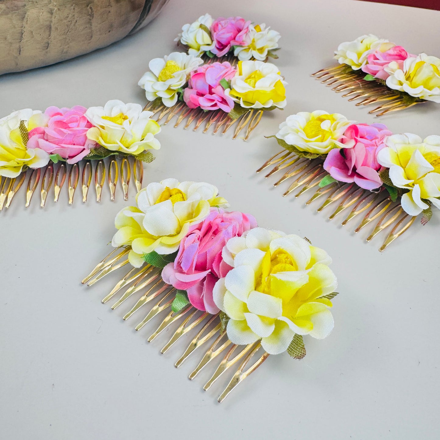 Floral Hair Combs