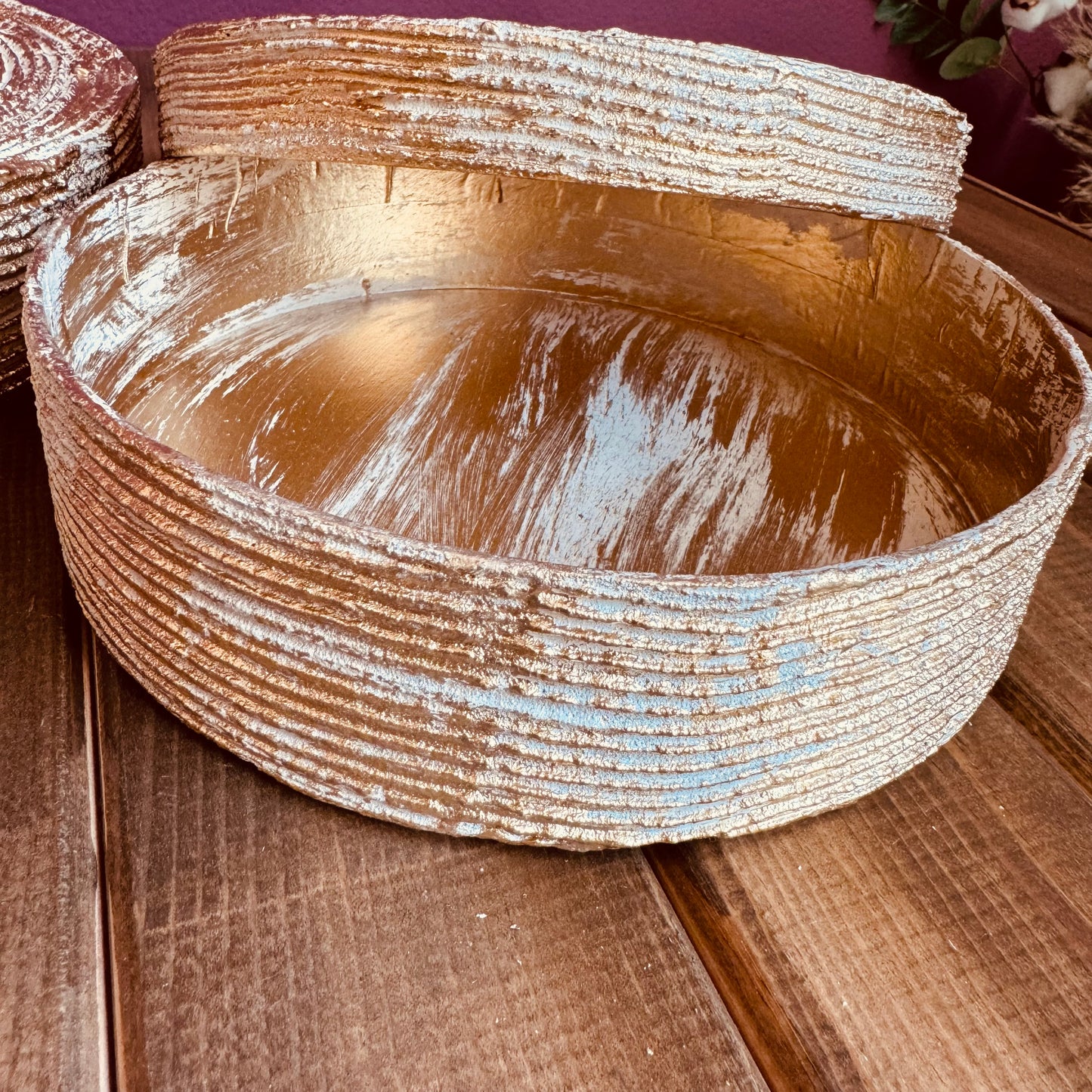 Boho Round Gift Box
