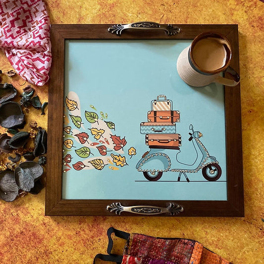 Boho Vespa Tray