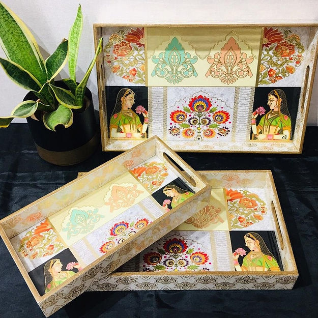 Imperial Maharani Trays