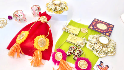 Floral Radiance Potli Set