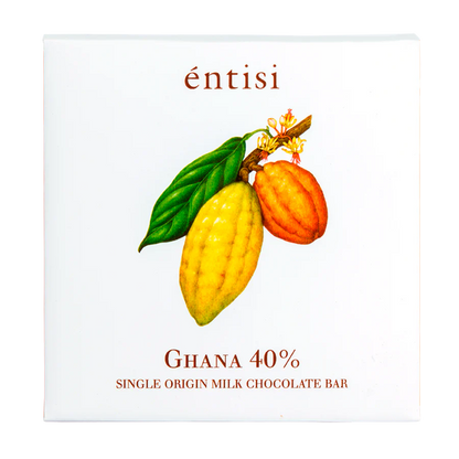 Ghana 40% Milk Chocolate Bar - 50 Bars