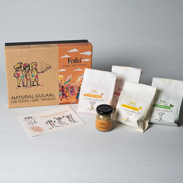 Natural Gulaal & Thandai Box