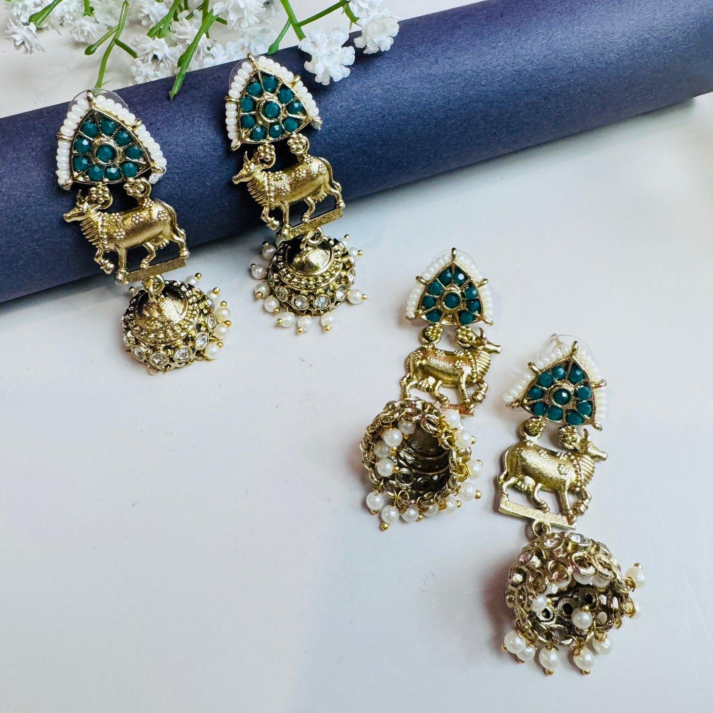 Aarohi jhumka earrings