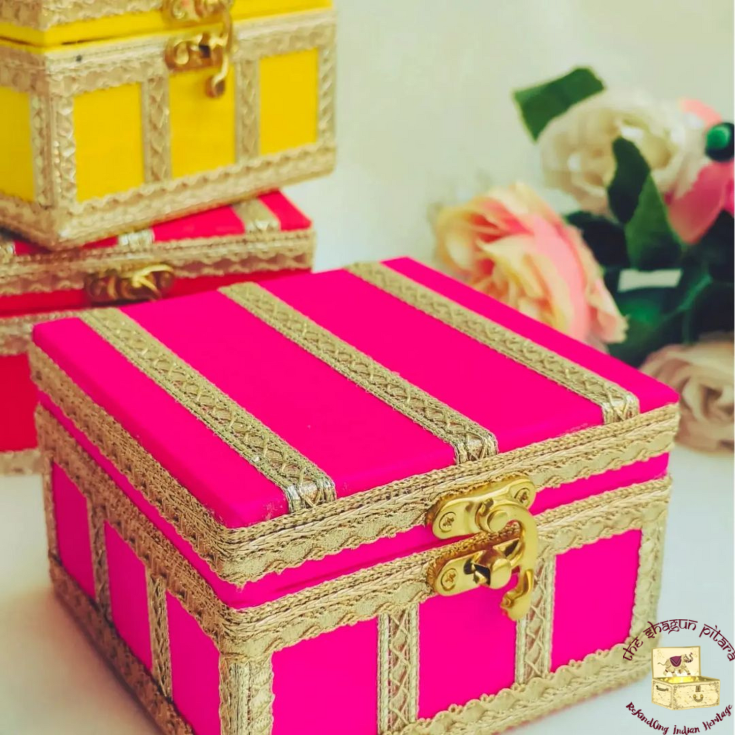 Luxe Wooden Tijori Boxes - Bulk