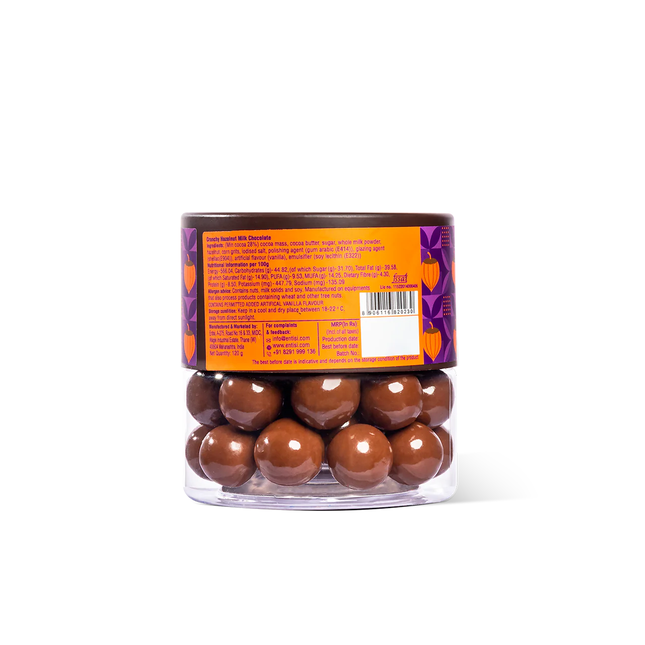 Crunchy Hazelnut Dragees Jar - 20 Pack Bundle