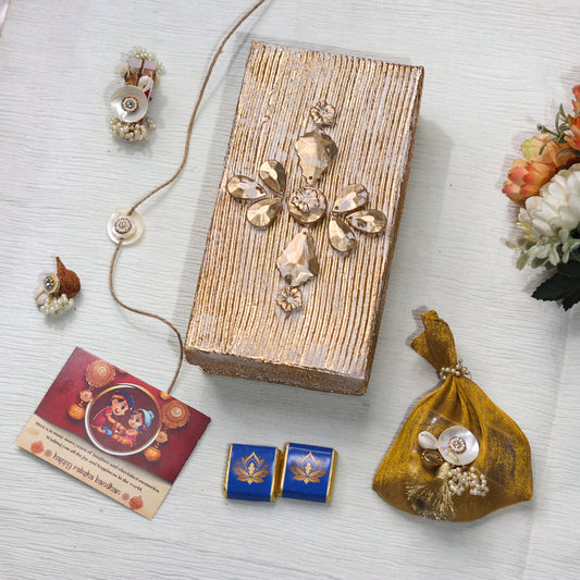 Boho Bhai Rakhi Gift Box