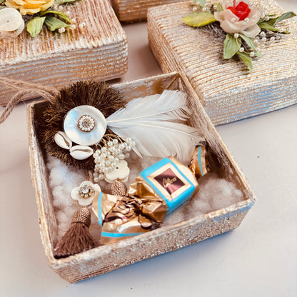 Golden Boho Gift Box