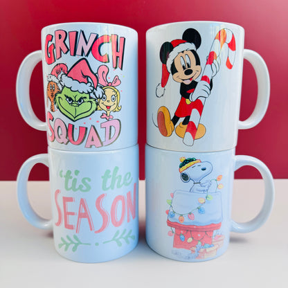 Christmas Themed Cups and Tumblers