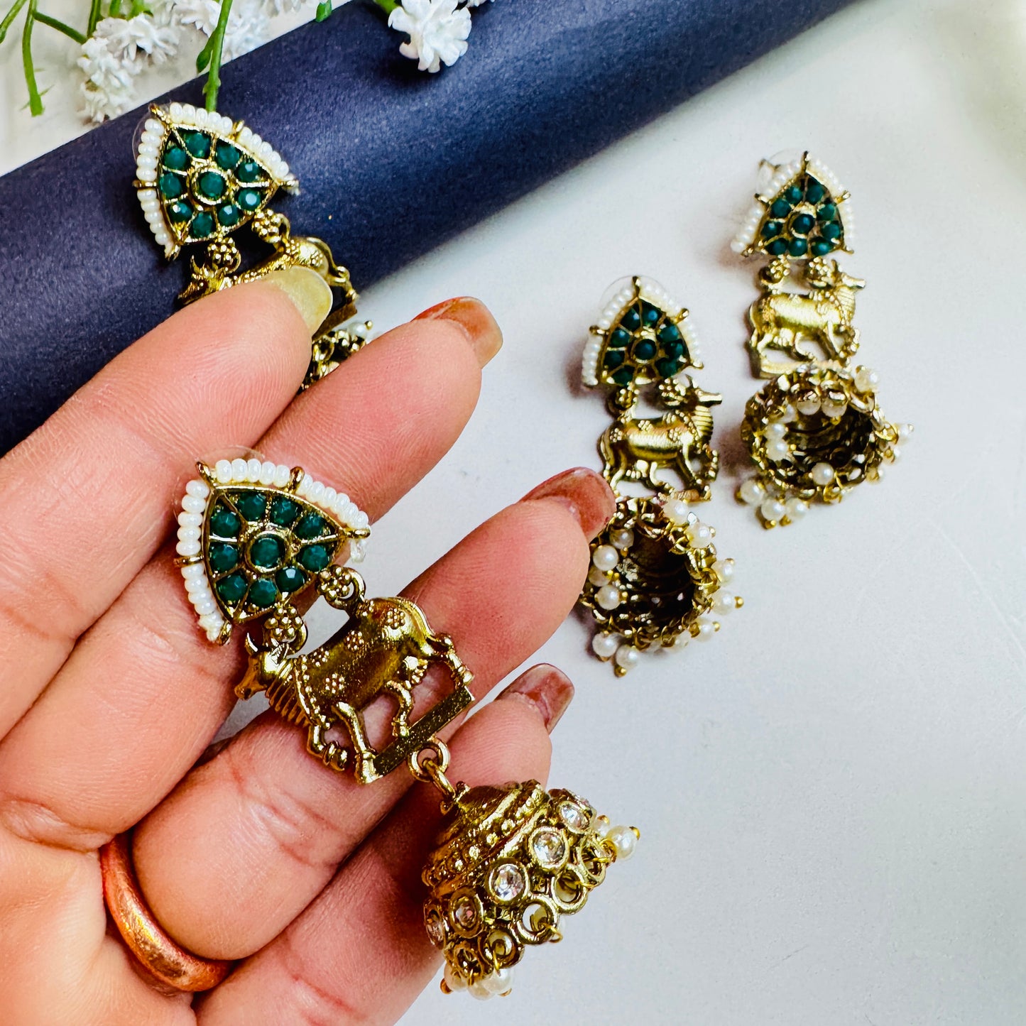 Aarohi jhumka earrings