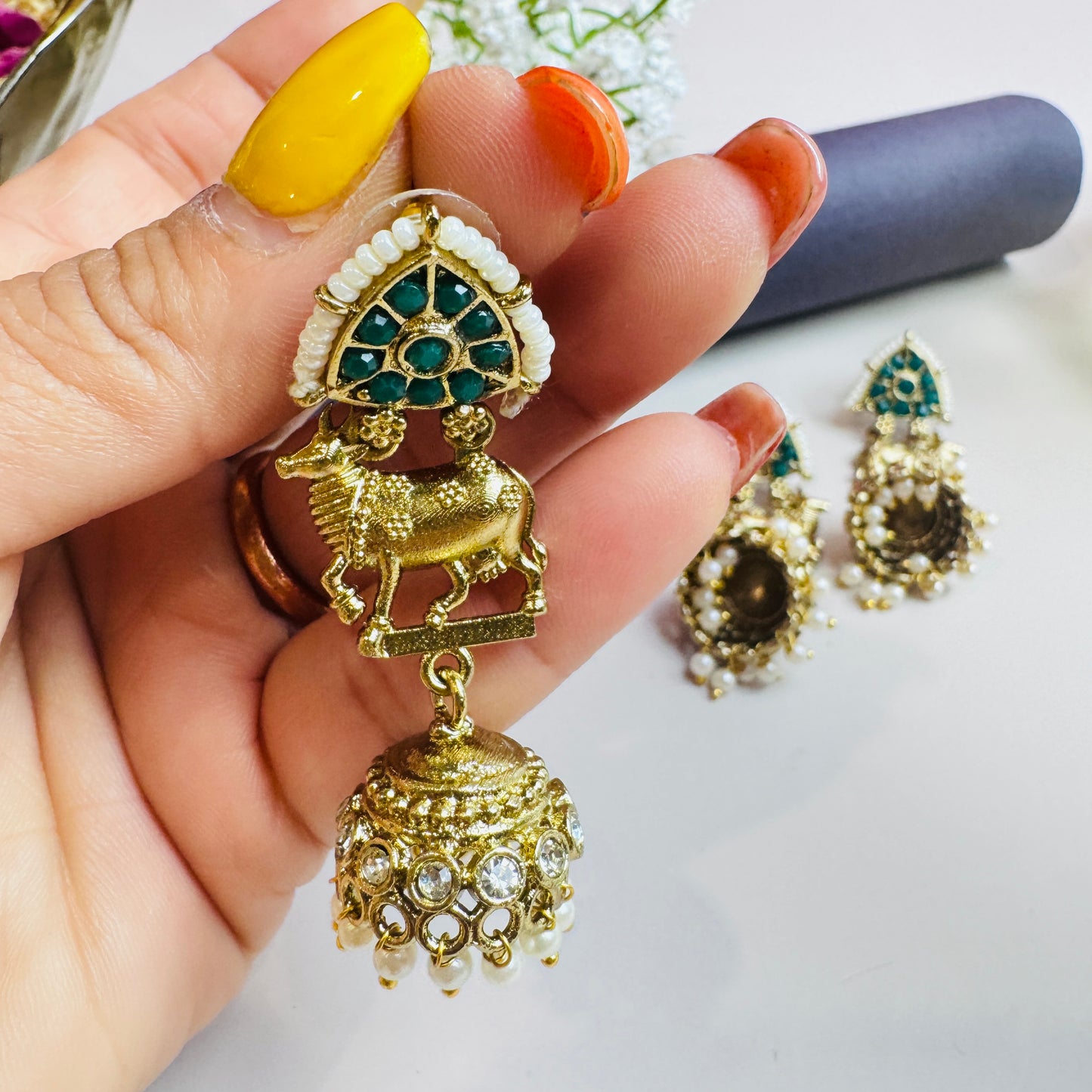 Aarohi jhumka earrings