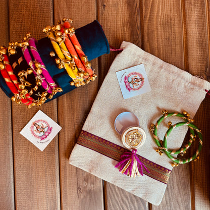 Brocade Blessings Gift Bags