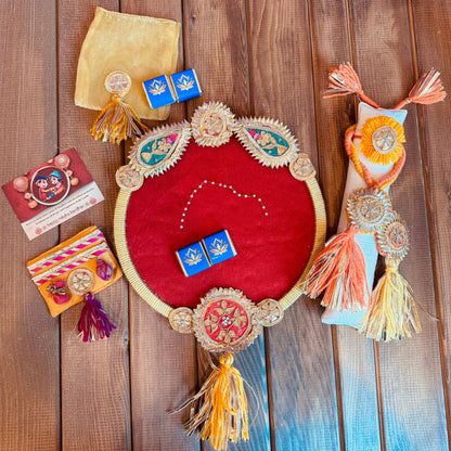 Rang Barse Bhai Bhabhi Rakhi Gift Box