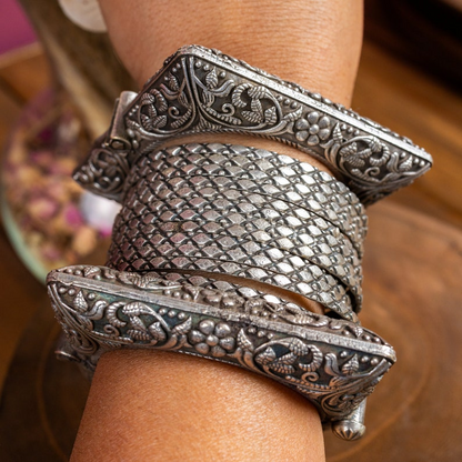 Square Antique Tribal Bangles