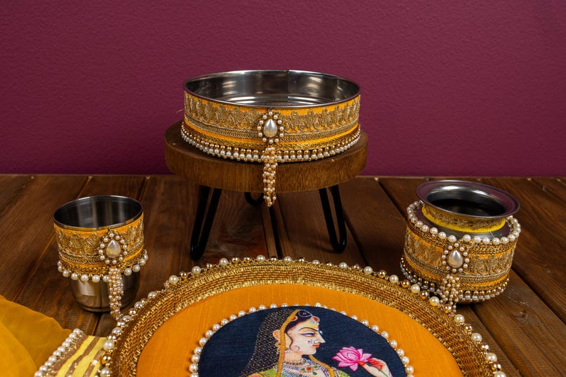 Karwa Chauth Pooja Thali Set