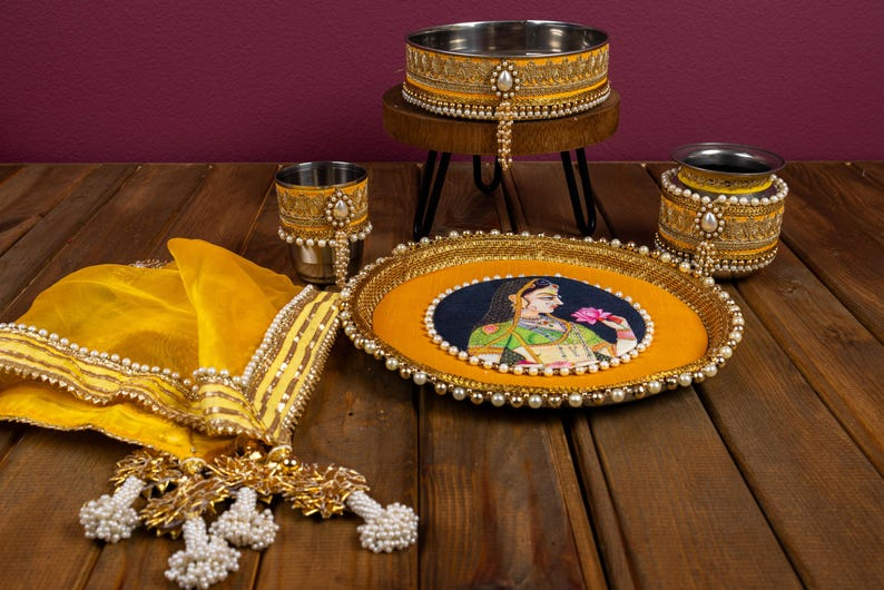 Karwa Chauth Pooja Thali Set