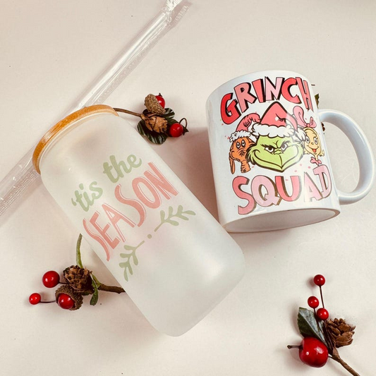 Christmas Themed Cups and Tumblers