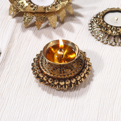 Brass Ghungroo Oil Deepam