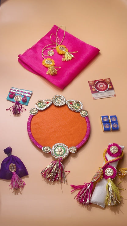 Rang Barse Bhai Bhabhi Rakhi Gift Box