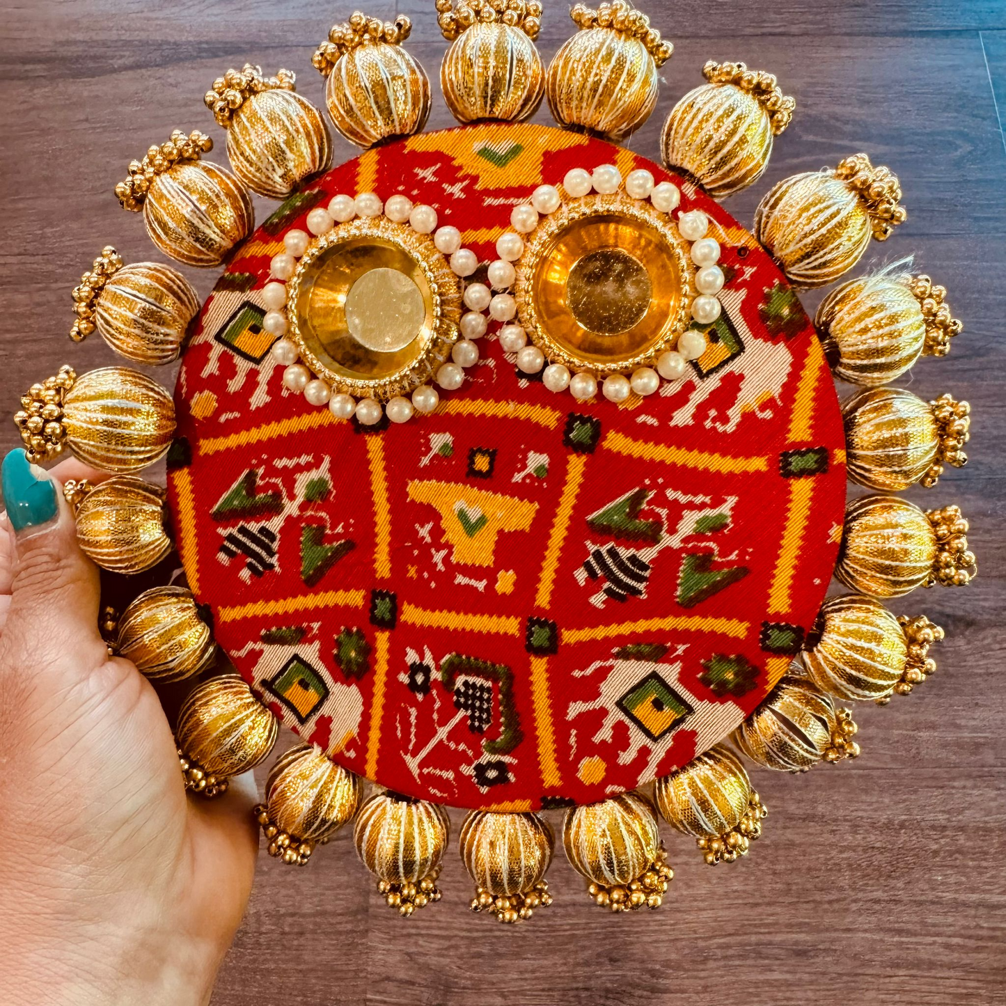 Patola Pooja Thali